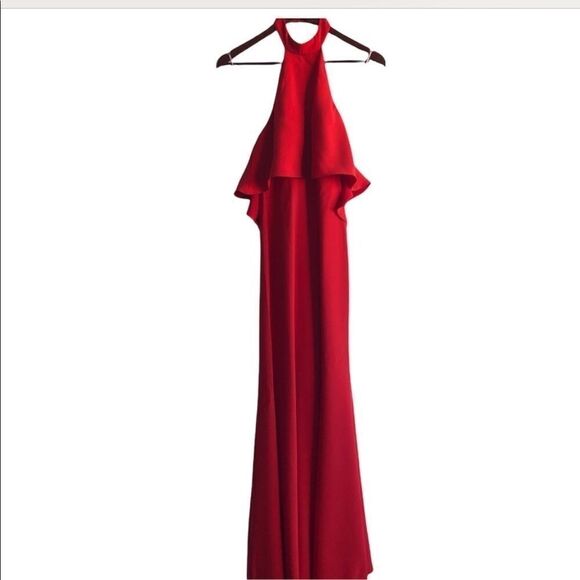 Women's NWT Xscape Red Formal Dress - Picture 12 of 16